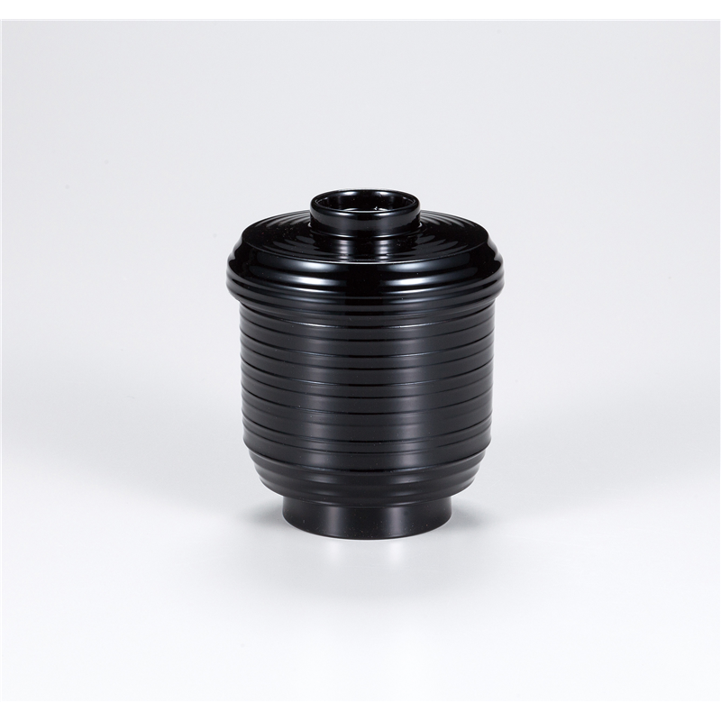 古林陶器 越前漆器椀 (耐熱) 殿上箸洗椀 黒 1074520498 1個(ご注文単位1個)【直送品】