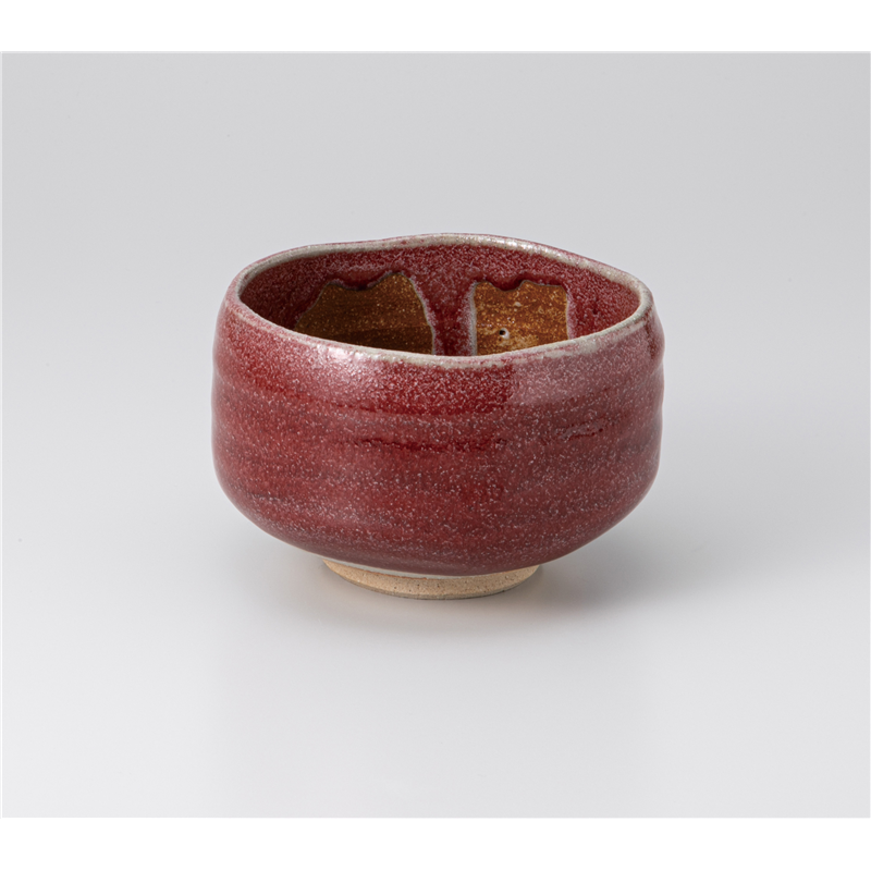 古林陶器 抹茶碗 紅辰砂抹茶 (トムソン箱) 1273010231 1個(ご注文単位1個)【直送品】