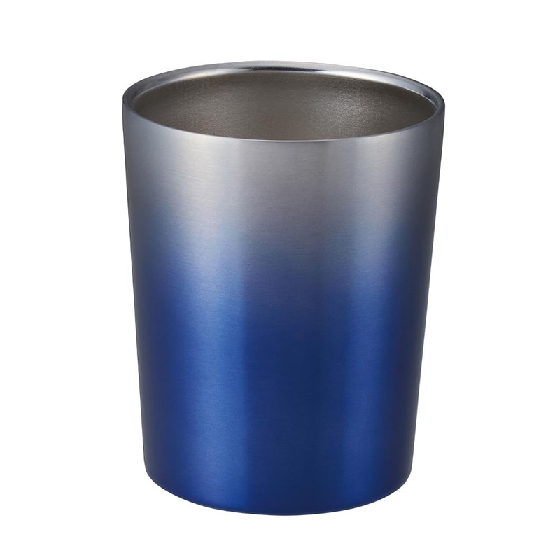 中山福 タンブラー ステンレス 300ml ウォームブルー NM-172 1個（ご注文単位1個）【直送品】