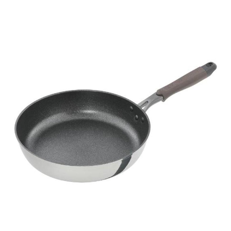 中山福 フライパン ミロワール IH対応 28cm ミラー仕上げ ND-7273 1個（ご注文単位1個）【直送品】