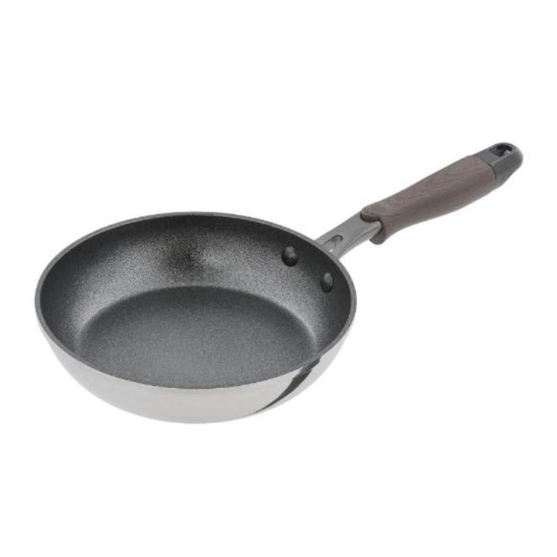 中山福 フライパン ミロワール IH対応 20cm ミラー仕上げ ND-7271 1個(ご注文単位1個)【直送品】