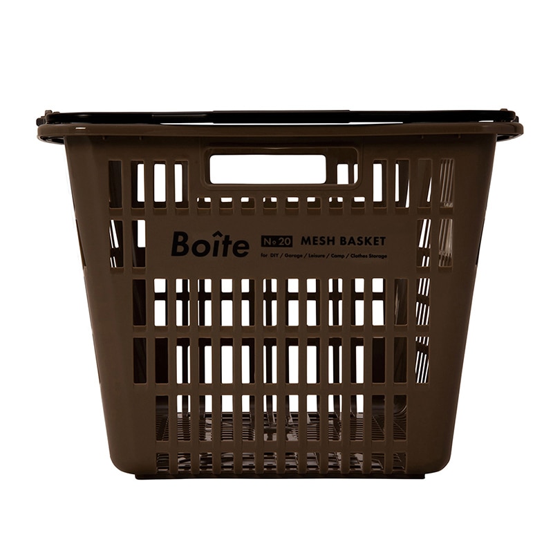 中山福 Boite メッシュバスケット ブラウン MA-4114 1個(ご注文単位1個)【直送品】