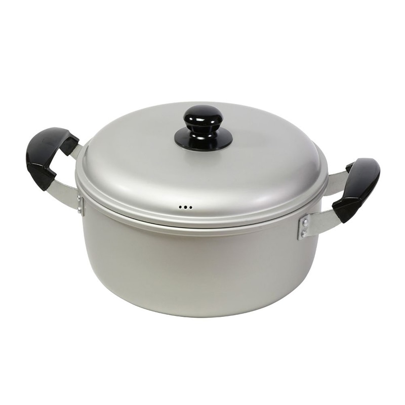 リバティコーポレーション アルミ鍋 両手 ガス火 24cm LD-361 1個（ご注文単位1個）【直送品】