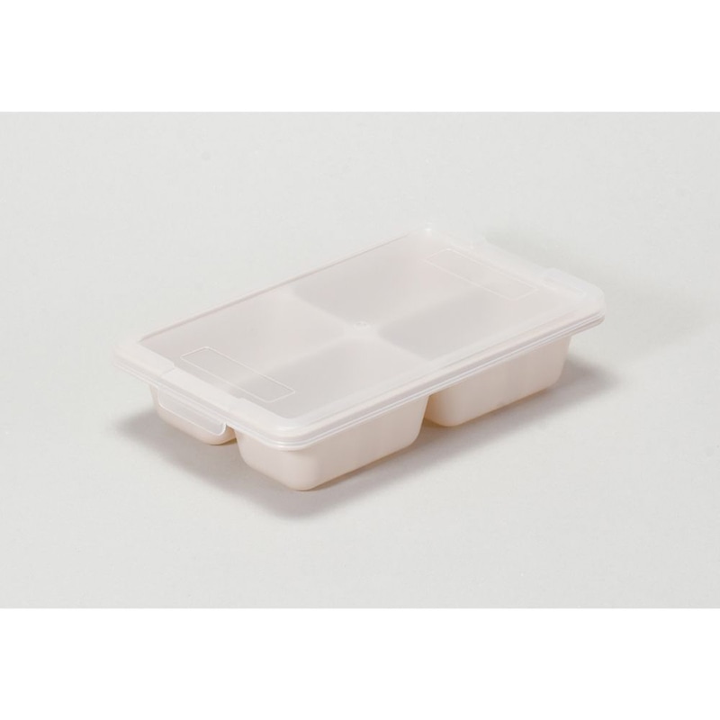 リバティコーポレーション 保存容器 冷凍トレー 130ml×4マス LD-341 1個(ご注文単位1個)【直送品】