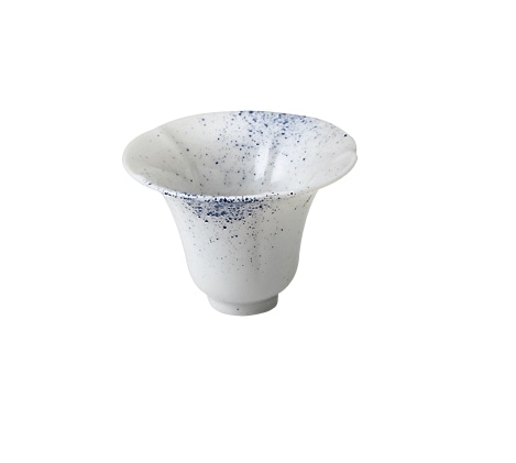 丸モ高木陶器 朝顔珍味入（吹墨） 5A023-16 1個（ご注文単位1個）【直送品】