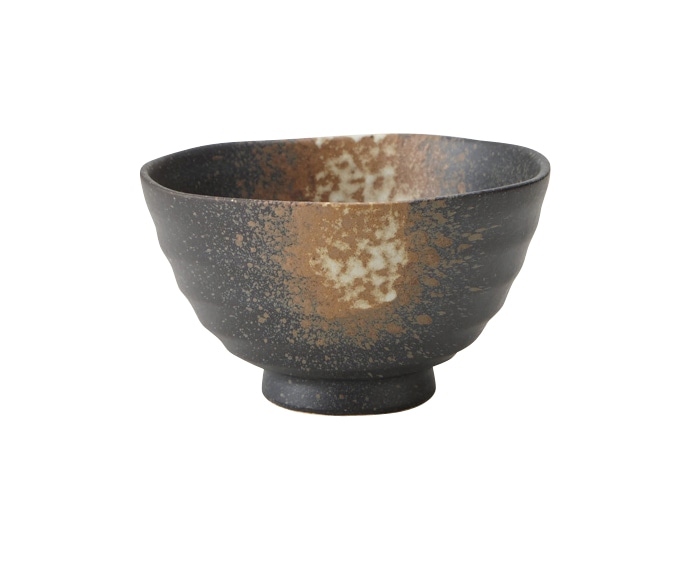 丸モ高木陶器 備前吹飯碗 5A034-17 1個（ご注文単位1個）【直送品】