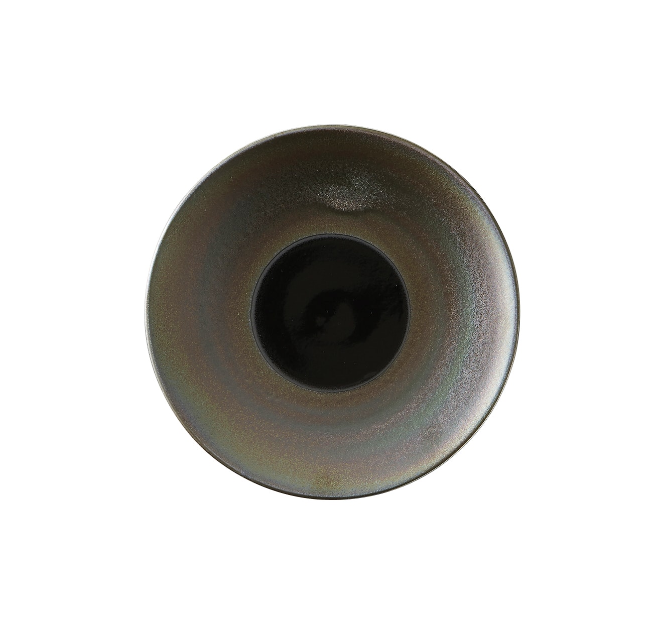 丸モ高木陶器 鳳凰19cmリムプレート／塗分 5A069-07 1個（ご注文単位1個）【直送品】