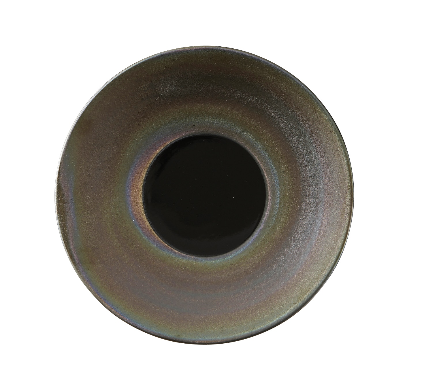 丸モ高木陶器 鳳凰30.5cmリムプレート／塗分 5A056-06 1個（ご注文単位1個）【直送品】