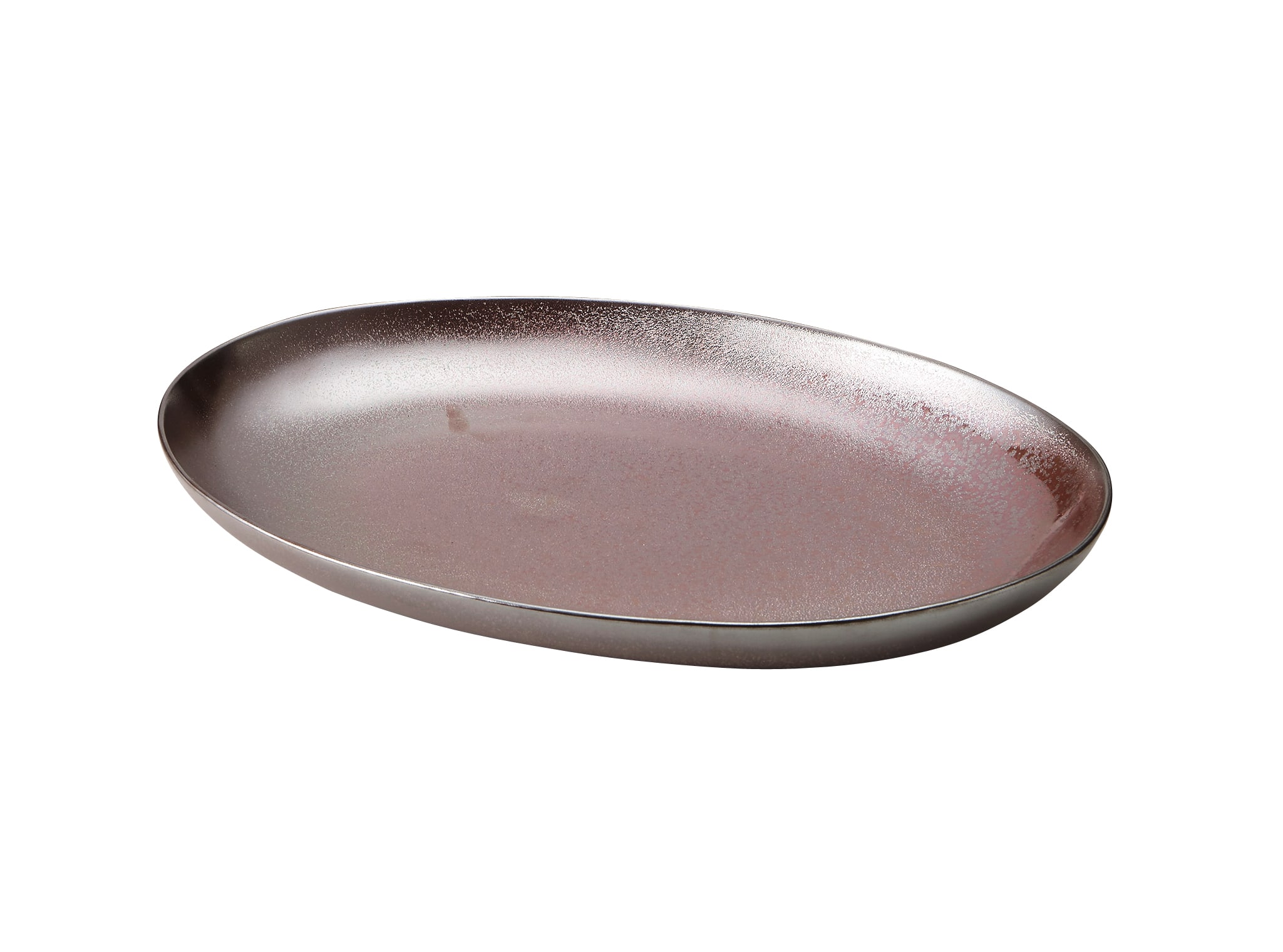 丸モ高木陶器 飛鳥41cmオーバルプラター 5A072-19 1個（ご注文単位1個）【直送品】