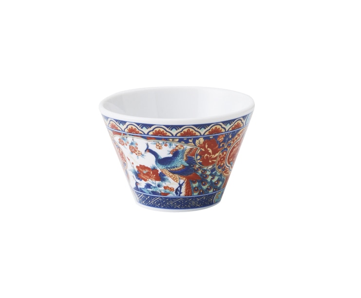 丸モ高木陶器 孔雀伊万里9㎝深ボウル碗 5A092-09 1個（ご注文単位1個）【直送品】
