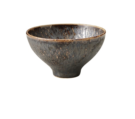 丸モ高木陶器 孔雀トチリ入り小付 4A122-10 1個（ご注文単位1個）【直送品】
