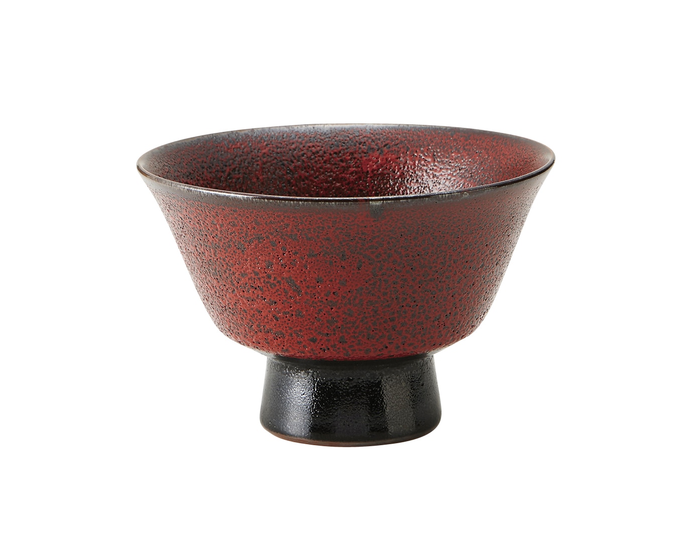 丸モ高木陶器 紅柚子天目16.5cm高台丼 5A032-15 1個（ご注文単位1個）【直送品】