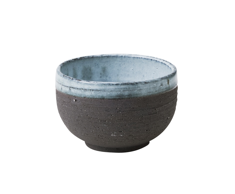 丸モ高木陶器 黒土窯変小丼 5A121-12 1個（ご注文単位1個）【直送品】