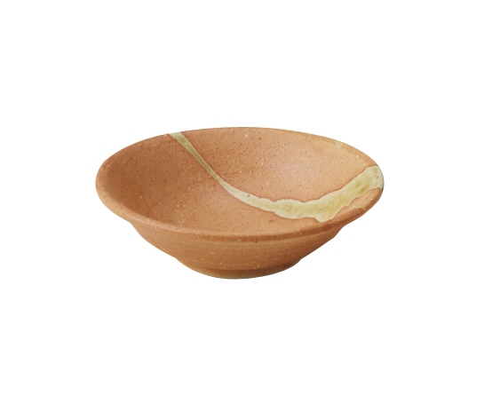丸モ高木陶器 赤備前10cm小皿 5A123-08 1個（ご注文単位1個）【直送品】