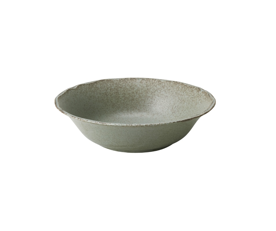 丸モ高木陶器 梨花オートミルGY(グレー) 4A142-02 1個(ご注文単位1個)【直送品】