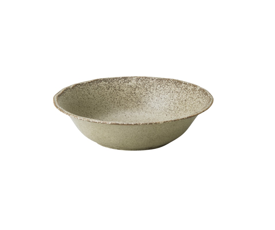 丸モ高木陶器 梨花オートミルBE(ベージュ) 4A142-03 1個(ご注文単位1個)【直送品】