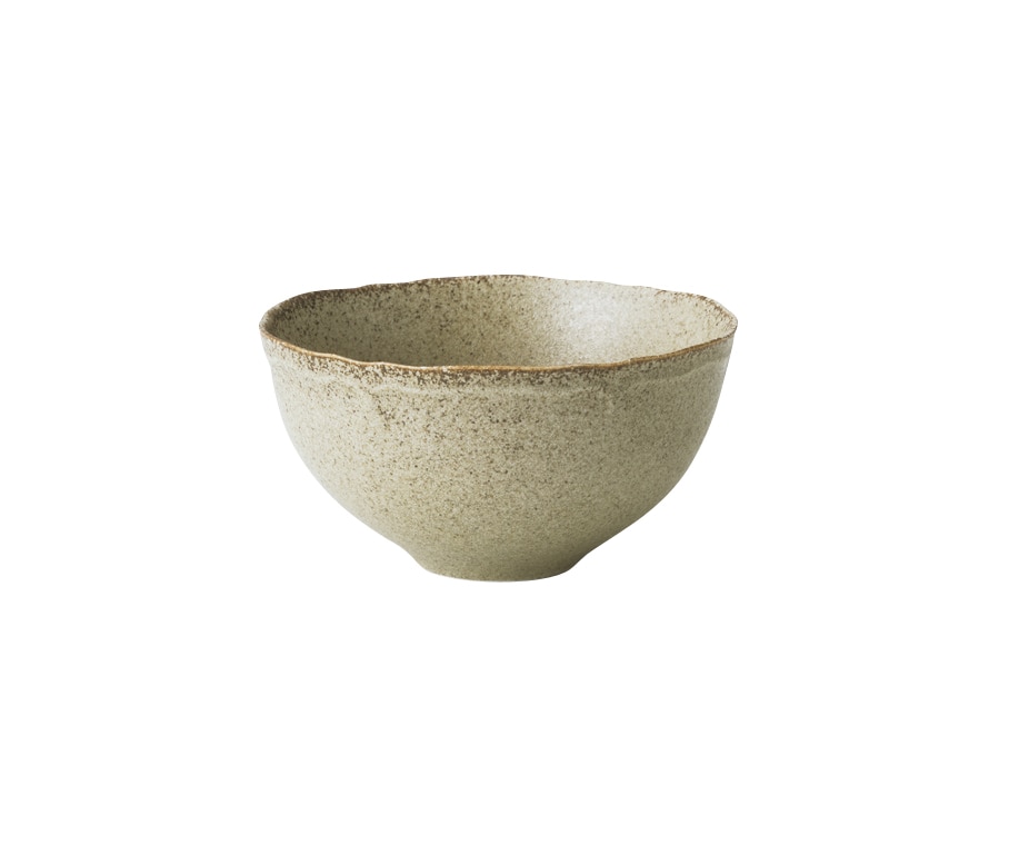 丸モ高木陶器 梨花13cmボウルBE(ベージュ) 4A142-11 1個(ご注文単位1個)【直送品】