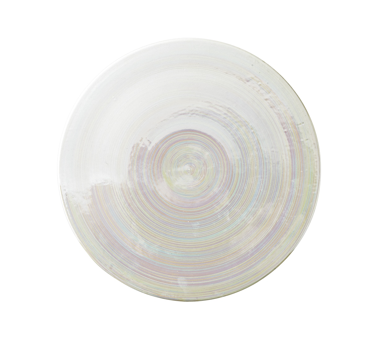 丸モ高木陶器 パールラスターフラット25cmプレート 5A142-09 1個（ご注文単位1個）【直送品】