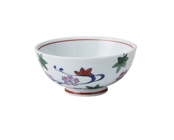 丸モ高木陶器 イングレ流水丸飯碗 4A175-15 1個（ご注文単位1個）【直送品】