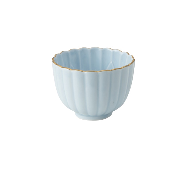 丸モ高木陶器 青白渕金小付 5A176-34 1個（ご注文単位1個）【直送品】