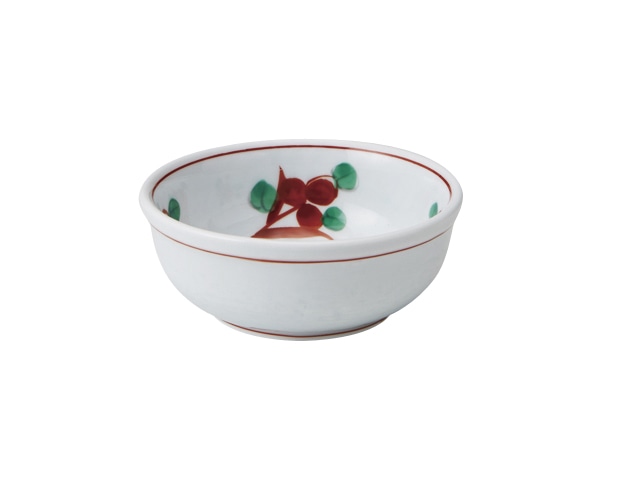 丸モ高木陶器 赤絵丸小鉢 5A176-28 1個（ご注文単位1個）【直送品】