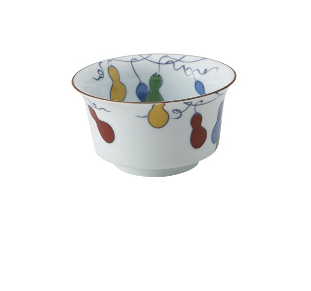 丸モ高木陶器 瓢絵反小鉢 5A177-01 1個（ご注文単位1個）【直送品】
