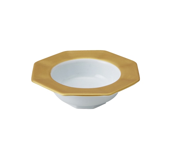 丸モ高木陶器 外金彩八角小付 5A177-20 1個（ご注文単位1個）【直送品】