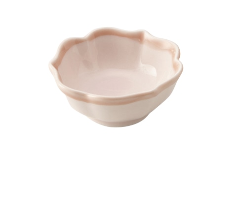 丸モ高木陶器 桃桔梗小付 5A178-03 1個（ご注文単位1個）【直送品】