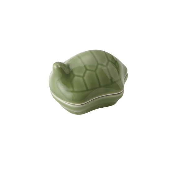 丸モ高木陶器 亀珍味入（小） 5A178-35 1個（ご注文単位1個）【直送品】