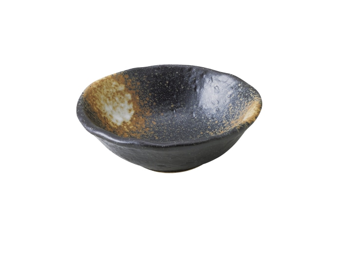 丸モ高木陶器 備前吹3.8小鉢 5A136-08 1個（ご注文単位1個）【直送品】