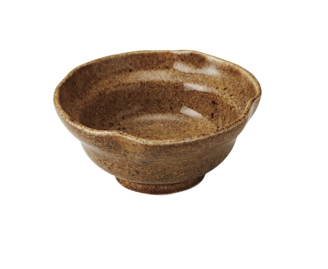 丸モ高木陶器 飴唐津四方小鉢 5A185-08 1個（ご注文単位1個）【直送品】