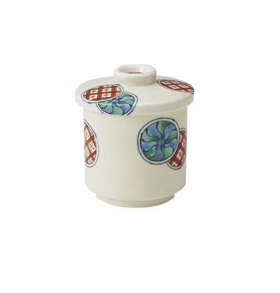 丸モ高木陶器 丸紋切立ミニ蒸し碗 5A191-10 1個(ご注文単位1個)【直送品】