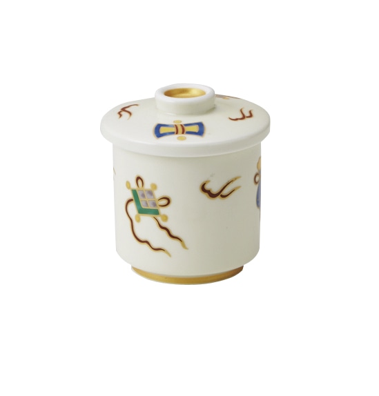 丸モ高木陶器 宝尽し切立ミニ蒸し碗 5A191-13 1個(ご注文単位1個)【直送品】