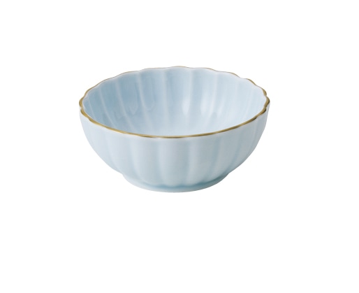 丸モ高木陶器 青白渕金千代口 5A199-06 1個（ご注文単位1個）【直送品】