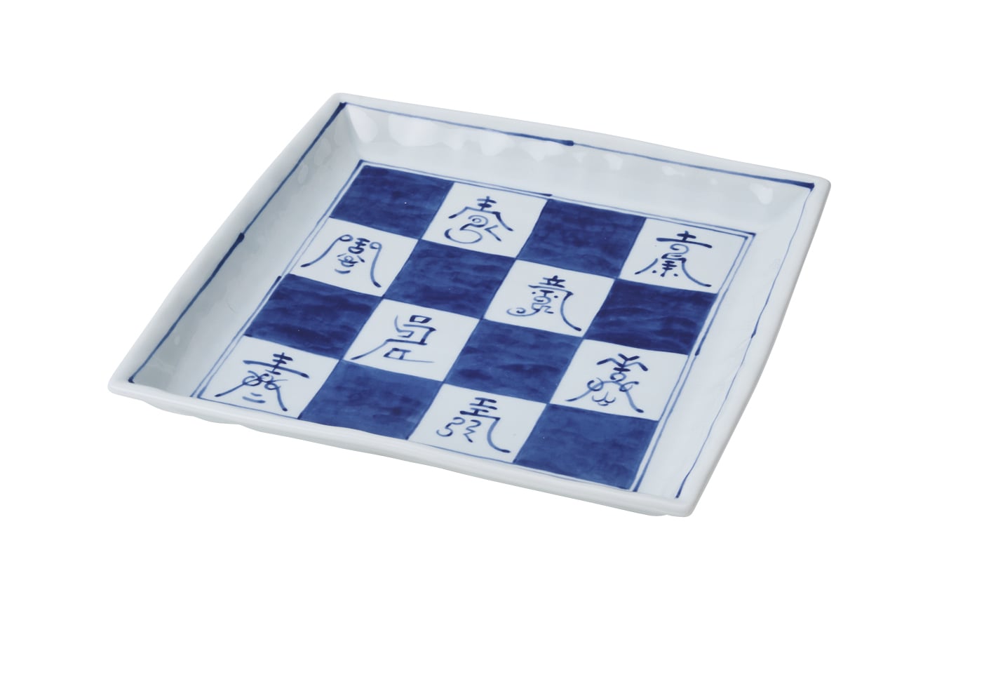 丸モ高木陶器 寿ずくし角大皿 5A200-13 1個（ご注文単位1個）【直送品】