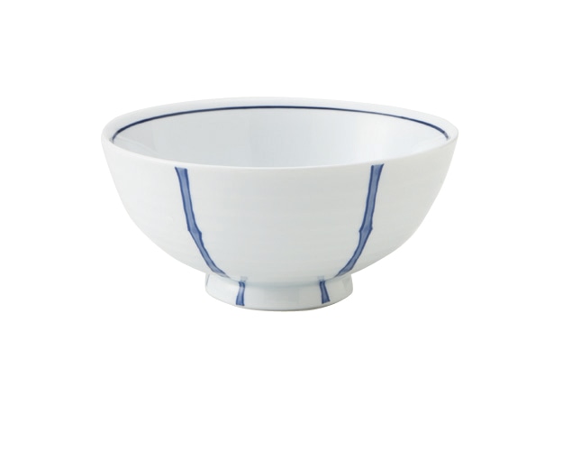 丸モ高木陶器 イングレ竹節飯碗 5A201-09 1個（ご注文単位1個）【直送品】