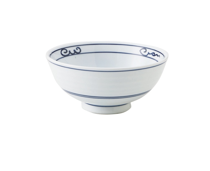 丸モ高木陶器 イングレ筋入飯碗 5A201-12 1個（ご注文単位1個）【直送品】