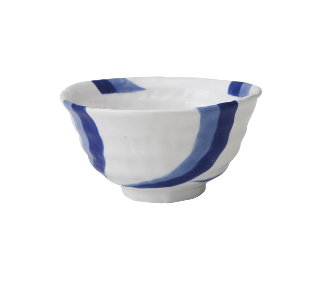 丸モ高木陶器 イングレネジ十草飯碗 5A202-01 1個（ご注文単位1個）【直送品】