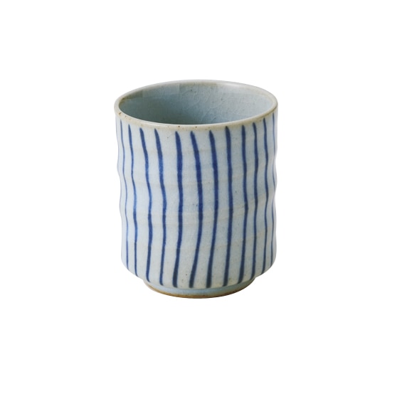 丸モ高木陶器 うのふ青十草六兵(小) 5A206-19 1個(ご注文単位1個)【直送品】