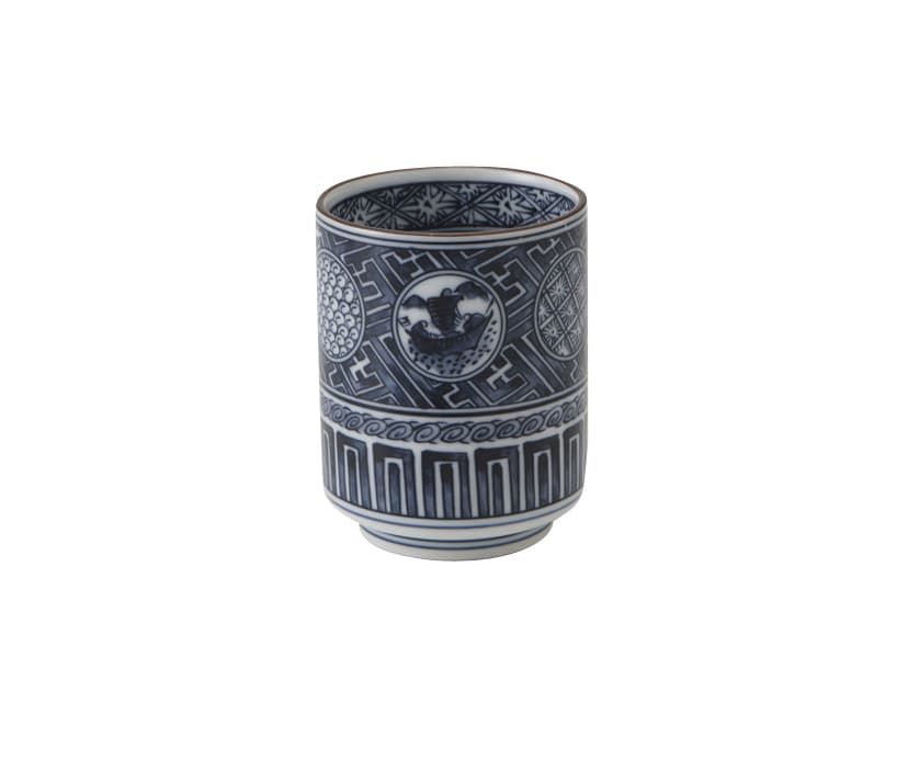 丸モ高木陶器 京丸紋湯呑(大) 5A206-28 1個(ご注文単位1個)【直送品】