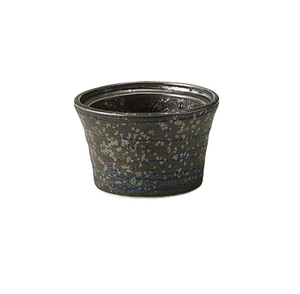 丸モ高木陶器 シルバー広口楊枝入 5A212-15 1個(ご注文単位1個)【直送品】