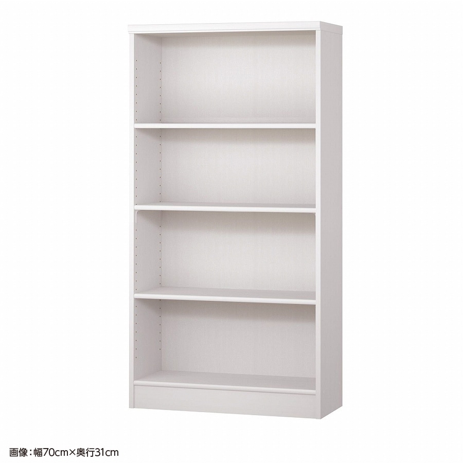 大洋 オーダーシェルフ ホワイトウッド NCオーダー1465 SR WW 幅650×奥行250×高さ1350(mm) 1台(ご注文単位1台)【直送品】