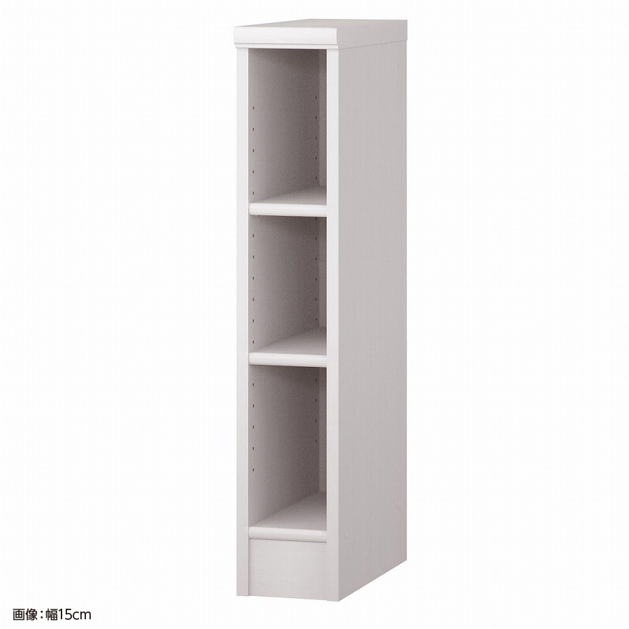 大洋 オーダーシェルフ ホワイトウッド NCオーダー8015 MD WW 幅150×奥行400×高さ800(mm) 1台（ご注文単位1台）【直送品】