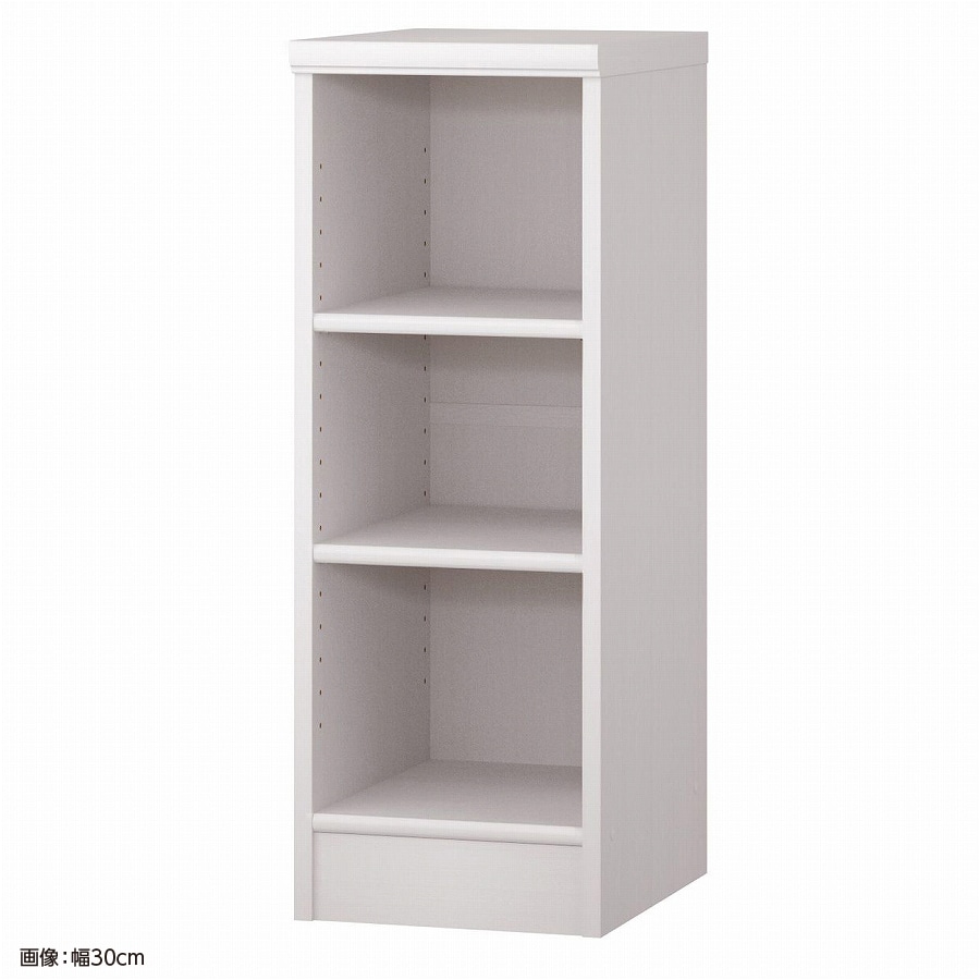 大洋 オーダーシェルフ ホワイトウッド NCオーダー8030 MD WW 幅300×奥行400×高さ800(mm) 1台（ご注文単位1台）【直送品】