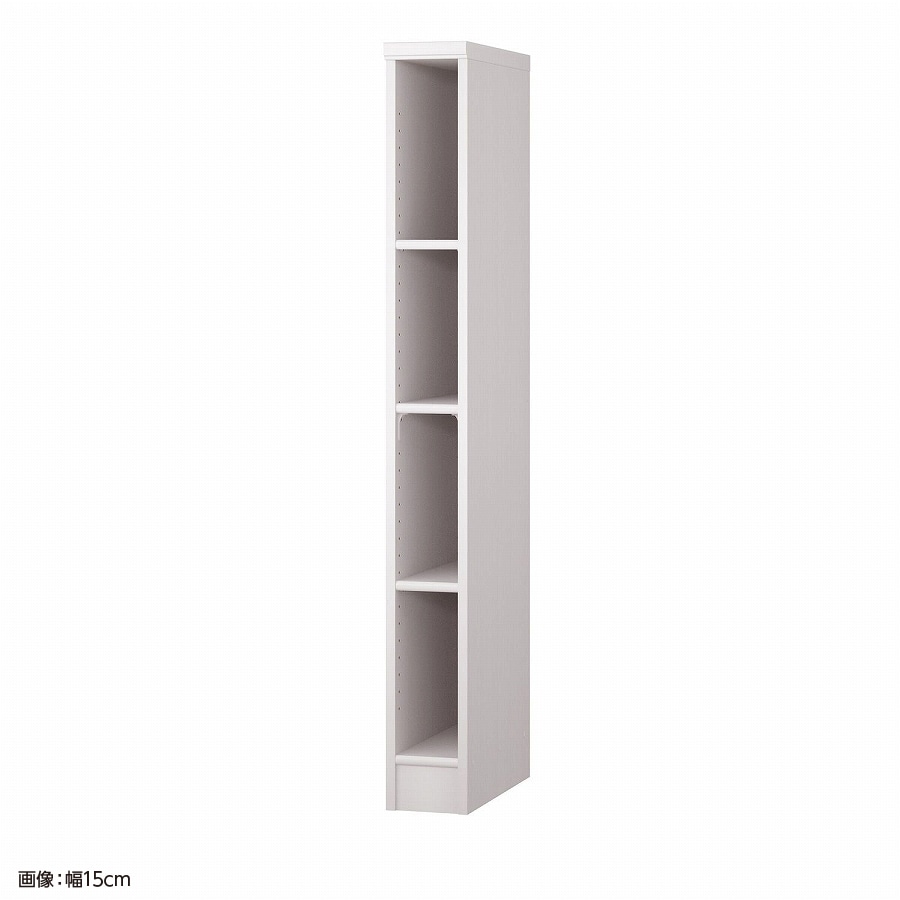 大洋 オーダーシェルフ ホワイトウッド NCオーダー1415 D WW 幅150×奥行460×高さ1350(mm) 1台（ご注文単位1台）【直送品】