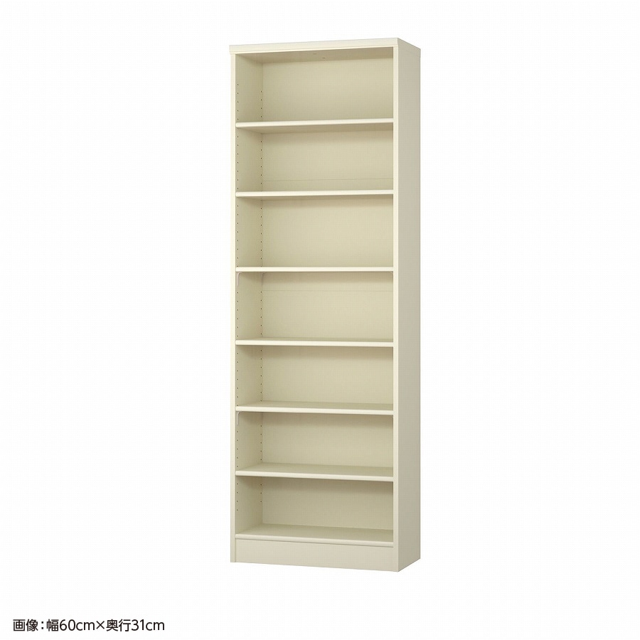 大洋 オーダーシェルフ ホワイト NCオーダー1860 SR WH 幅600×奥行250×高さ1780(mm) 1台（ご注文単位1台）【直送品】