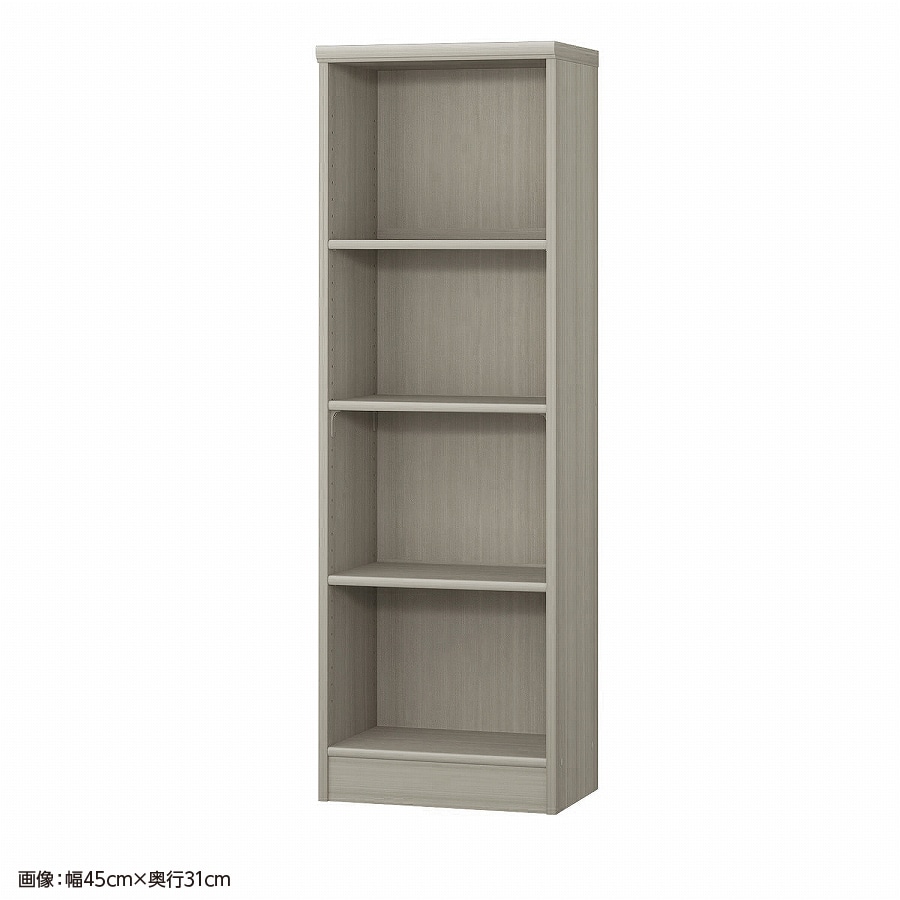 大洋 オーダーシェルフ グレーオーク NCオーダー1440 SR GO 幅400×奥行250×高さ1350(mm) 1台(ご注文単位1台)【直送品】