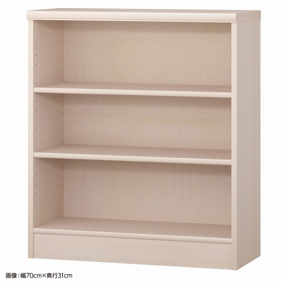 大洋 オーダーシェルフ ライトナチュラル NCオーダー8065 SR LN 幅650×奥行250×高さ800(mm) 1台(ご注文単位1台)【直送品】
