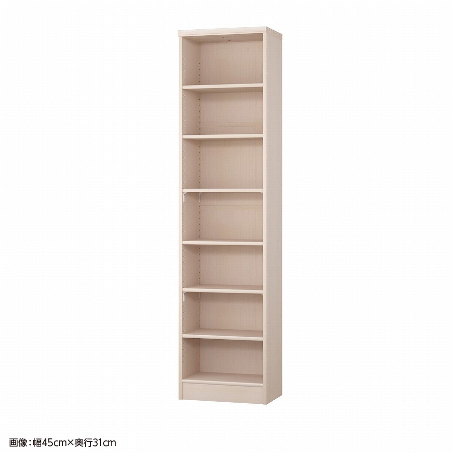 大洋 オーダーシェルフ ライトナチュラル NCオーダー1845 SR LN 幅450×奥行250×高さ1780(mm) 1台（ご注文単位1台）【直送品】