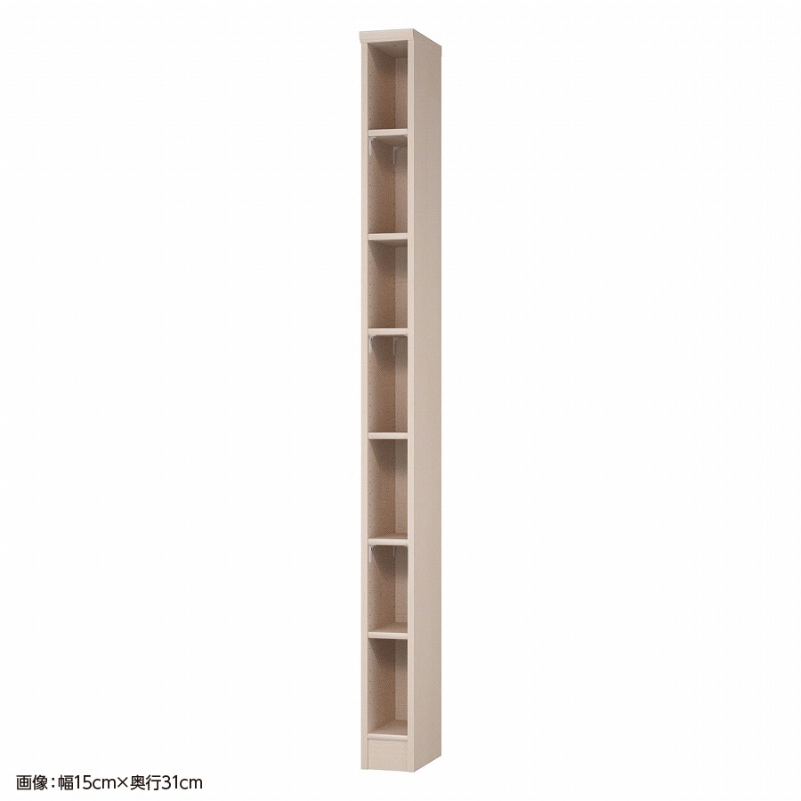 大洋 オーダーシェルフ ライトナチュラル NCオーダー2015 SR LN 幅150×奥行250×高さ2000(mm) 1台（ご注文単位1台）【直送品】